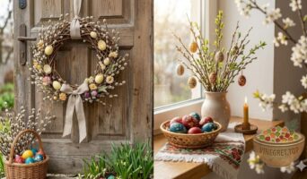Як прикрасити будинок на Великдень?