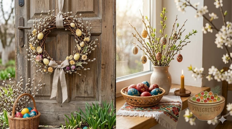 Як прикрасити будинок на Великдень?