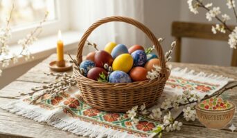 Як фарбувати великодні яйця: мої улюблені способи та натуральні барвники