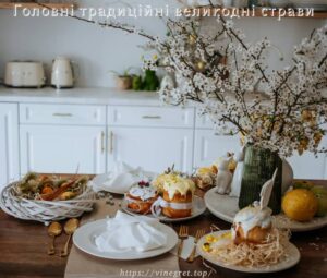 Головні традиційні великодні страви