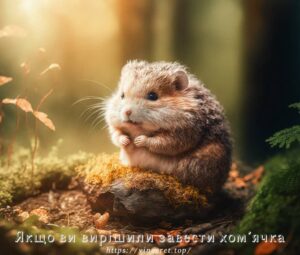 Якщо ви вирішили завести хом′ячка