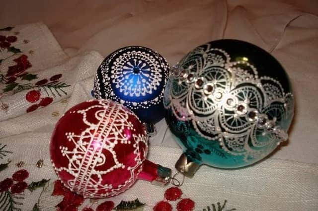 Новорічні ялинкові прикраси ручної роботи