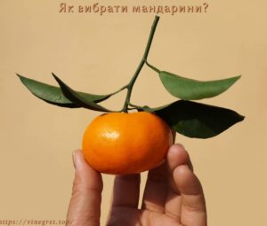Як вибрати мандарини?