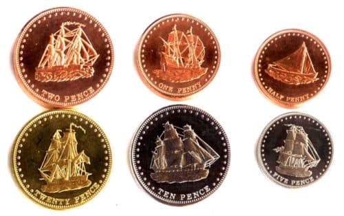 Набір монет острова Столтенхофф